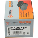 1994 Land Rover Defender 90 Brake Pad Set 2