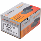 Magma MXD672C Brake Pad Set 4
