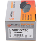 Magma MXD672C Brake Pad Set 2