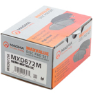 1996 Toyota Avalon Brake Pad Set 4