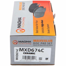 Magma MXD674C Brake Pad Set 2