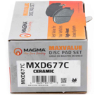 Magma MXD677C Brake Pad Set 2
