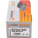 Magma MXD678M Brake Pad Set 2