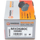 1996 Suzuki Sidekick Brake Pad Set 2
