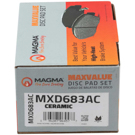 2007 Bmw 525 Brake Pad Set 2
