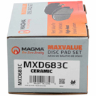 Magma MXD683C Brake Pad Set 2