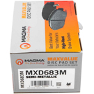 2000 Bentley Arnage Brake Pad Set 2