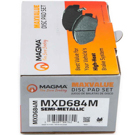 Magma MXD684M Brake Pad Set 2
