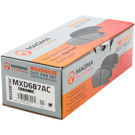 Magma MXD687AC Brake Pad Set 4