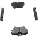 1996 Volkswagen Eurovan Brake Pad Set 3
