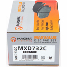 2000 Chevrolet Corvette Brake Pad Set 2