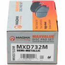 2000 Chevrolet Corvette Brake Pad Set 2