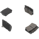 2000 Mitsubishi Montero Sport Brake Pad Set 5