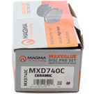 Magma MXD740C Brake Pad Set 2