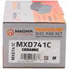 Magma MXD741C Brake Pad Set 2