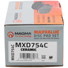 Magma MXD754C Brake Pad Set 2