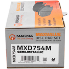 Magma MXD754M Brake Pad Set 2