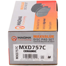 2000 Ford Excursion Brake Pad Set 2