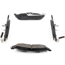 2000 Mercedes Benz ML320 Brake Pad Set 3