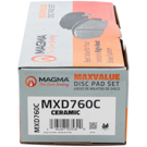 2000 Mercedes Benz ML320 Brake Pad Set 2