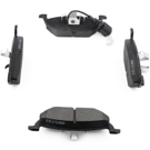 2000 Volkswagen Jetta Brake Pad Set 3