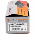 Magma MXD768M Brake Pad Set 2