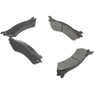2007 Ford E Series Van Brake Pad Set 5