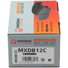 Magma MXD812C Brake Pad Set 2