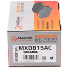 2012 Nissan Cube Brake Pad Set 2