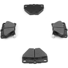 2000 Toyota Celica Brake Pad Set 3