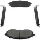 2000 Nissan Xterra Brake Pad Set 3