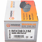 Magma MXD832M Brake Pad Set 2