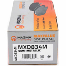 Magma MXD834M Brake Pad Set 2