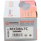 Magma MXD847C Brake Pad Set 2