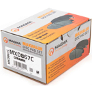 2004 Mitsubishi Montero Brake Pad Set 4