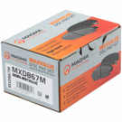 Magma MXD867M Brake Pad Set 4