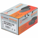 2003 Mitsubishi Montero Brake Pad Set 4