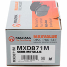 Magma MXD871M Brake Pad Set 2