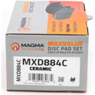 2007 Toyota Highlander Brake Pad Set 2
