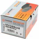 Magma MXD884M Brake Pad Set 4