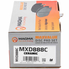 2013 Infiniti FX37 Brake Pad Set 2