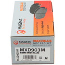 2004 Hyundai Santa Fe Brake Pad Set 2