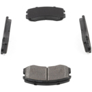 2004 Mitsubishi Lancer Brake Pad Set 3
