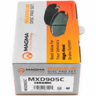2012 Nissan Quest Brake Pad Set 2