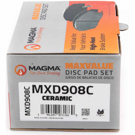 2012 Lexus IS250 Brake Pad Set 2