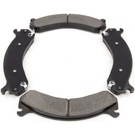 2003 Gmc Sierra 3500 Brake Pad Set 3
