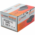 2003 Jaguar X-Type Brake Pad Set 4