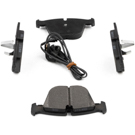 2013 Bmw 550 Brake Pad Set 3