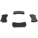 2011 Jaguar XK Brake Pad Set 1