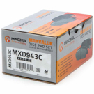 Magma MXD943C Brake Pad Set 4
